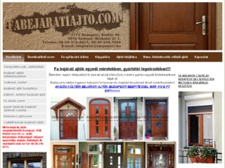 Egyedi dekoratív bejárati ajtók